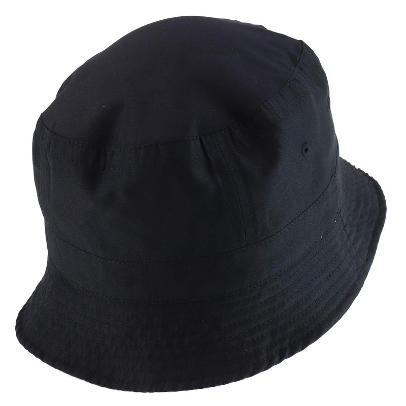 Armycrew Big Size Oversized Microfiber Reversible Bucket Hat - Black Khaki - 2XL-3XL - Image 3